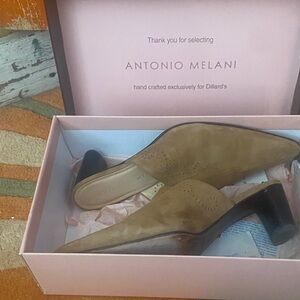 Antonio Melani Brown Mules
